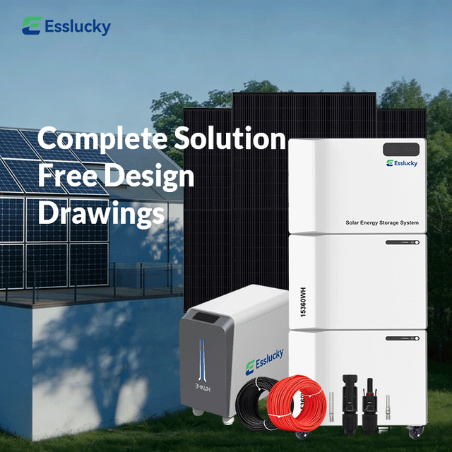 20kWh Solar Battery Storage System for Residential Backup Power Solution