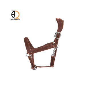 Licol en cuir et satin de nylon doux pour l'entraînement équestre - Product Image 2