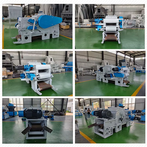 Broyeur de palettes en bois MACREAT Grand équipement de déchiquetage de bois Broyeur de bois diesel - Product Image 3