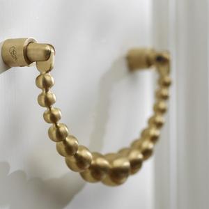 Última Novedad: Timbre de Puerta de Latón con Acabado Dorado, Diseño Antiguo, Elaborado en Metal, en Venta - Product Image 2