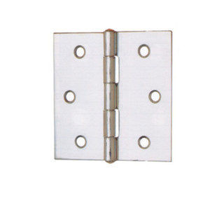 Cerniera Quadrata per Porta Fissa in Acciaio Zincato mm. 20 - Product Image 1