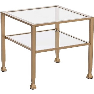 Mesa de centro redonda grande de Metal de alta calidad estándar hogar esencial sala de estar dormitorio mesa de esquina lateral decorativa para el hogar - Product Image 6