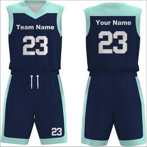 Conjunto de Uniforme de Baloncesto Unisex Personalizado, Diseño de Jersey Americano Único, Logotipo Impreso Personalizado, Tallas XS a Plus, Transpirable - Product Image 1