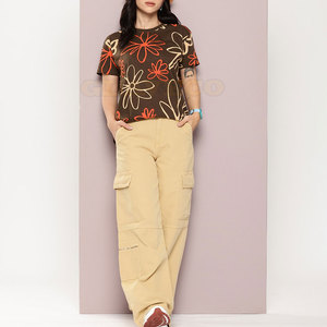 Créez Votre Propre Produit : T-shirts de Sublimation pour Femmes, Vêtements Tendance, Derniers Modèles de T-shirts de Sublimation pour Femmes - Product Image 4