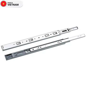 Aodeli Modern Full Extension Steel Ball Drawer Slide Zinc-Plated para dormitorio, comedor y baño para uso en gabinetes de cocina - Product Image 1