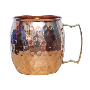Taza de cobre versátil con tapa a prueba de fugas y aislamiento al vacío diseñado para mantener el café caliente y refrescante durante más horas - Product Image 6
