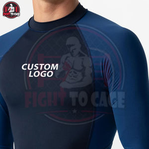 Ropa Deportiva, Servicio OEM, Nueva Llegada, Cómodo Rashguard de Compresión para MMA, Secado Rápido, Manga Larga, Poliéster/Spandex/Nailon 220g - Product Image 4