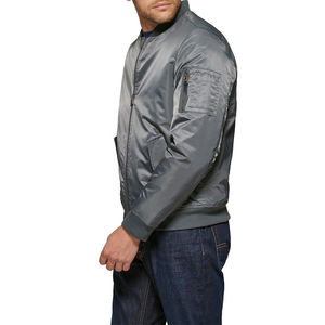 Chaqueta Bomber de Lana para Hombre, Estilo Urbano, Invierno 2026, Superventas, Precio Bajo, Servicio OEM/ODM - Product Image 3
