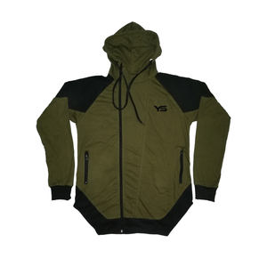 High Quality Men's <b>Hoodie</b> with Full Zipper and Own Logo Customized ODM Cotton Fleece Fabric Minimum Quantity Hooded Design - Product Image 5