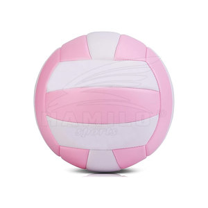 ลูกวอลเลย์บอลหนัง PU วัสดุ PVC สำหรับการแข่งขันชายหาดการฝึกอบรมและความบันเทิงออกแบบโลโก้ได้ตามต้องการ - Product Image 1