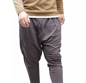 Pantalons de survêtement unisexes de haute qualité, simples et vierges, avec taille élastique, respirants, impression puff, jambes larges, entrejambe tombant - Product Image 5