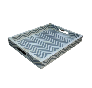 Wholesale Indian Decor Handicrafts Round Bone Inlay Serving <b>Tray</b> for Hotels Restaurants & Home Decor - Product Image 6