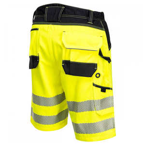 Men High Visibility Reflective <b>Work</b> Safety <b>Cargo</b> Shorts Casual Multi-Pocket Construction <b>Work</b> Wear OEM Service Available - Product Image 5