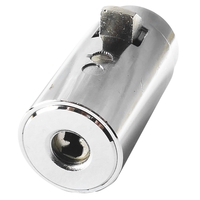 Cylindres de serrure ABA professionnels pour distributeurs automatiques, personnalisables, durables, anti-perçage, en alliage de zinc, chromés, emballage carton, 1000 pièces