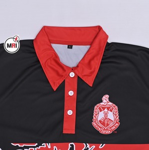 เสื้อยืดสำหรับผู้ชายพิมพ์ลายพิมพ์ซับลิเมชันแบบปักโลโก้พิมพ์ลาย - Product Image 4