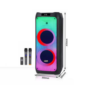10-Inch Party Speaker <b>Sound</b> <b>Equipment</b> Karaoke Set with Woofer for Family Use - Product Image 1