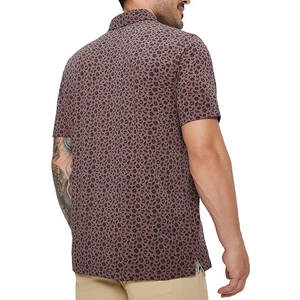 Polo de golf pour homme respirant d'été, tissu de sport pour l'entraînement, polo de golf en gros - Product Image 3