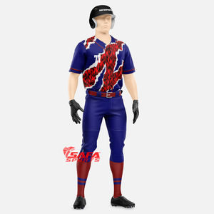 Vêtements de sport personnalisés OEM pour hommes et femmes uniformes de baseball unisexes - Product Image 5