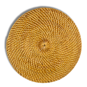 Vietnam Plaques de chargeur rondes en rotin faites à la main de haute qualité et durables prix de gros artisanat - Product Image 1