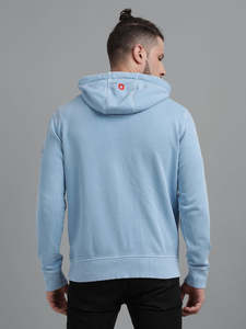 Sudadera con capucha de algodón 100% de secado rápido para hombre, corte ajustado, con cremallera completa, logotipo personalizado, OEM, estilo urbano, invierno, venta al por mayor - Product Image 2