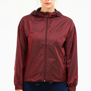 Chaquetas cortavientos para mujer fáciles de usar Precio al por mayor Servicio OEM Chaquetas para mujer Chaqueta cortavientos transpirable para mujer - Product Image 1