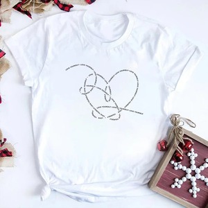 Love Yourself เสื้อยืด namjoon และ Jimin ระบายอากาศได้ดีฤดูร้อนของขวัญสำหรับเพื่อนสำหรับผู้หญิงเสื้อยุค - Product Image 3