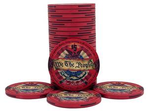 Jetons de poker en céramique professionnels 10g 40mm avec logo et couleur personnalisables en argile de luxe au design unique pour une utilisation au casino - Product Image 3