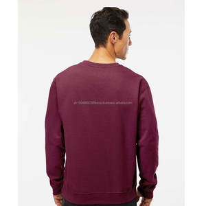 Pull-over décontracté à col ras du cou pour hommes Sweatshirts épais à encolure ras du cou avec impression personnalisée de haute qualité pour hommes - Product Image 3