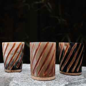 Vaso Vikingo de Cuerno de Buey para Cerveza, Hidromiel, Vino y Café, Vasos de Buey de faizacraft - Product Image 1