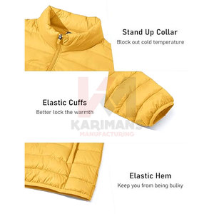 Fabricante de Chaquetas Acolchadas con Marca Personalizada, Ropa Exterior Impermeable para Colecciones de Moda de Marca Privada - Product Image 6