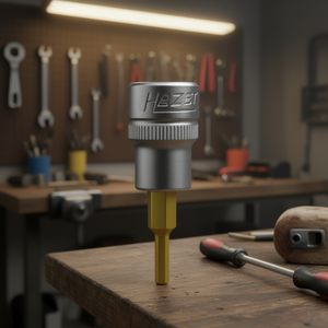 Douille hexagonale courte Hazet 3/8'' avec tête sphérique – Catégorie de produit : Douilles - Product Image 3