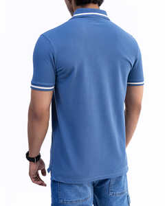 Camisa Polo de algodón para hombre para golf y ropa al aire libre Camisa Polo de algodón para hombre Aspecto informal de negocios Diseño personalizado Suministro de fábrica - Product Image 4