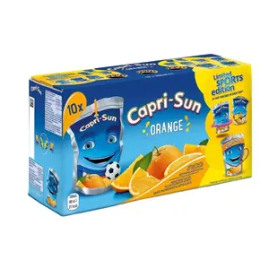 Grosir Capri-Sun Orange Juice Drink 200ml 10 Pack