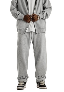 <b>Wholesale</b> Custom logo High Quality Fleece <b>Sweatpants</b> Men New Heavyweight Jogger <b>Flare</b> Baggy Sweat Track Pants for Men - Product Image 2