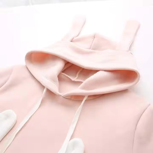 เสื้อฮู้ดผู้ชายสไตล์ล่าสุด ผ้าฟลีซโพลีเอสเตอร์/คอตตอน อุ่นสบายสำหรับฤดูหนาว รับสกรีนโลโก้ ระบายอากาศได้ดี น้ำหนัก 350 กรัม เสื้อสเวตเชิ้ตคุณภาพสูง - Product Image 2