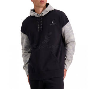 เสื้อฮู้ดดี้ทรงโอเวอร์ไซส์ ผลิตในปากีสถาน พร้อมเชือกผูกปรับได้และผิวสัมผัสเรียบเนียน เหมาะสำหรับการใช้งานในชีวิตประจำวัน - Product Image 1