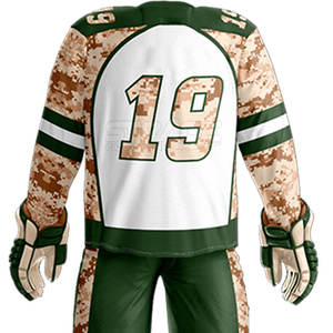 Nouveau style, respirant, léger, écologique, uniforme de hockey sur glace, service OEM, haute qualité, 100% polyester, personnalisable, sport - Product Image 5