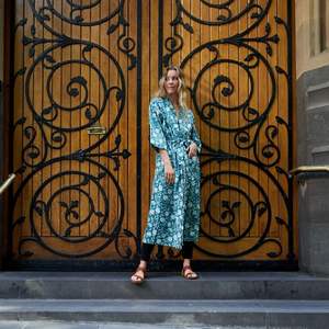 Endless Summer 100% Cotton Kimono Robe Robe légère respirante pour femme en coton naturel doux parfait pour se prélasser - Product Image 6