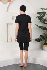 Ensemble Burkini Personnalisé 2026 pour Femme – Maillot de Bain 2 Pièces à Logo Frontal Coupe Haute Séchage Rapide – Meilleure Vente - Product Image 5