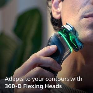 Afeitadora Eléctrica de Triple Cuchilla para Hombre, Uso en Seco y Húmedo, con Recortador Extraíble, Resistente al Agua IPX7, Lavable, Incluye Base de Carga y Estuche de Viaje - Product Image 4