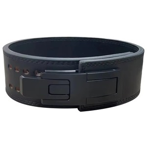 Cinturones de gimnasio Powerlifting de cuero PU con diseño de sublimación nuevo al por mayor hebilla de palanca resistente Seguridad Física - Product Image 2