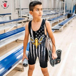 Authentic for Wrestling <b>Singlet</b> Men Moisture-Wicking Breathable Fabric EXPERIENCE GEAR EG-913 Customizable Design Logo High - Product Image 3