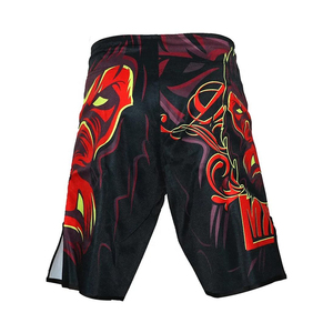 Short de grappin MMA imprimé de logo personnalisé de haute qualité pour hommes Polyester Art Martial Training Wears jiu jitsu kimono - Product Image 4