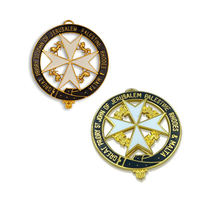 Mayorista Fabricante Caballeros De Malta Priors Collarette Joya Masones Regalia Collar Joya - Product Image 3