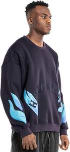 High Quality <b>men</b> <b>sweatshirts</b> fleece <b>sweatshirts</b> feature the comfortable cotton and polyester fabric <b>Crewneck</b> <b>Sweatshirt</b> - Product Image 4