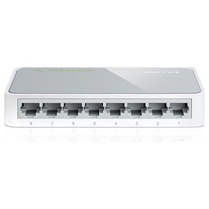 <b>8</b>-<b>Port</b> Fast Ethernet <b>Switch</b> TL-SF1008D White and Grey 100Base-TX - Product Image 5