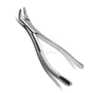 Pince d'extraction dentaire manuelle professionnelle 10 pièces outil de dentiste en acier inoxydable poignée de coussin de luxe pour adulte de chirurgie buccale - Product Image 6