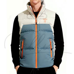 Chaleco Acolchado Informal Impermeable de Alta Calidad para Invierno, Chaqueta sin Mangas con Capucha para Hombre - Product Image 4