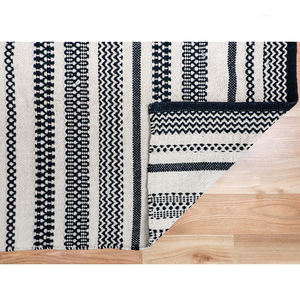 Tapis moderne Rectangle 100% coton tissé à la main pour un usage domestique-Tapis à bon prix pour ensembles de tapis d'extérieur de chambre à coucher de porte - Product Image 4