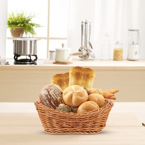 Corbeille à pain en osier de rotin naturel tissé à la main de haute qualité pour servir des ustensiles de cuisine fabriqués au Vietnam - Product Image 6